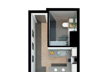 1 bed studio, Aspire House, 119 Mayflower Street, City Centre, Plymouth, PL11SD - Image 5